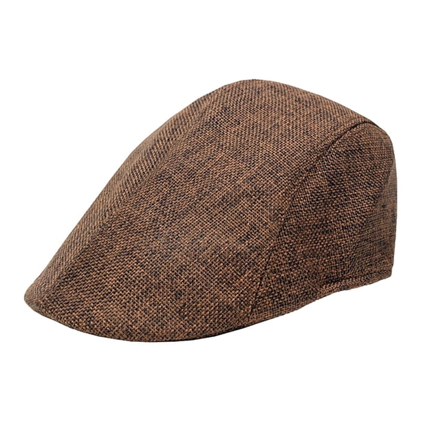 Gorra de , sombrero transpirable con visera, sombrero de taxista con solapa para jardinería, viajes, conducción Café Yuyangstore boina