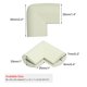 thumbnail image 2 of 10pcs Protector de Esquinas de Espuma en Forma de U Cojín Guardabordes para Muebles Blanco, 2 of 7