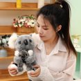 thumbnail image 5 of Preciosos juguetes de peluche de koala australiano, muñecos de peluche de oso koala peludo, almohada de animal suave para amigo, regalo de cumpleaños y Navidad, 5 of 5