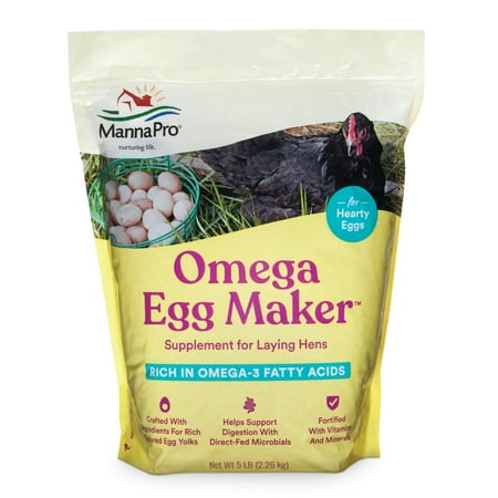 UPC: 0095668200404 | Manna Pro Omega Egg Maker  Supplement for Laying Hens  5 lbs