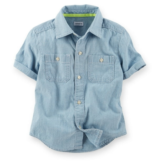 Carter's Carters Baby Clothing Outfit Boys Short Sleeve Chambray