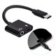 thumbnail image 1 of unbranded Adaptador Type- 3.5mm Negro Para Audio Y Carga Simultánea En Móviles Sin Auxiliar, 1 of 8
