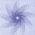 thumbnail image 1 of Ahgly Company Tapis de Zone Carré Lavable en Machine Lavande Bleue, 5 Pieds Carré, 1 of 7