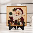 thumbnail image 7 of 3d Christmas Pearl Art Kit,Pearl Diamond Art Kits For Adults Christmas, Diy Christmas Diamond Painting Art Kit With Frame, 3d Raised Beads Craft Set, Relaxing Holiday Hobby, Seasonal Home Decor, 7 of 7