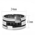 thumbnail image 4 of Anillo Color Plata Para Hombres de Acero Inoxidable Onyx Descontinuado, 4 of 4