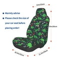 thumbnail image 3 of Fotbe Dino Christmas Party Funda para Asiento de Auto con Estampado – Impermeable y Antisudor – Ajuste Universal, Lavable a Máquina, Antideslizante (1 Pieza), 3 of 5