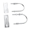 thumbnail image 3 of Kit De Bloque De Mandíbula En V De Hierro ANGGREK Abrazadera De Mástil De Antena, 3 of 7