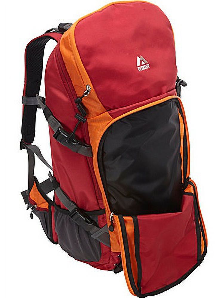 Everest Expedition Hiking Pack Red Orange - image 2 of 5