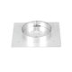 thumbnail image 3 of Soporte de montaje de base de calentador de estacionamiento Yuxing Placa de piso Acero inoxidable Profundidad 30 mm Plata, 3 of 5