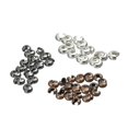 thumbnail image 2 of 300 Pcs Silver Iron Crimp Beads for Jewelry Making Bracelet Necklace DIY Accessories Craft Projects, 2 of 4