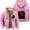 Pink, variant on Conclave Movie Zipper Hoodies Women Men Jacket Parkas Long Sleeve Fashion Streetwear Coat