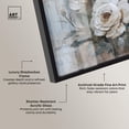 thumbnail image 4 of White Mirage I Shadowbox Print Floral Wall Decor by Art Remedy, Black Frame, 30 x 45, 4 of 7