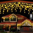 thumbnail image 3 of Guirnalda de luces LED para exteriores, decoración navideña, 2025, 24 V, voltaje de seguridad, 20 m, 864 LED, guirnalda de Año Nuevo, 3 of 5
