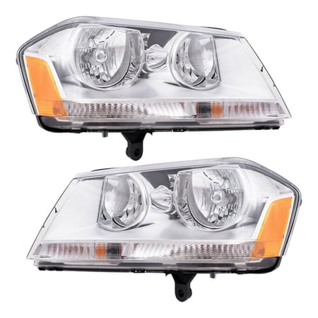 For Chrysler Sebring 2004 05 2006 Pair Headlights Driver and Passenger Side | CH2502215 | CH2502182 | 5116203AB | 5116203AD