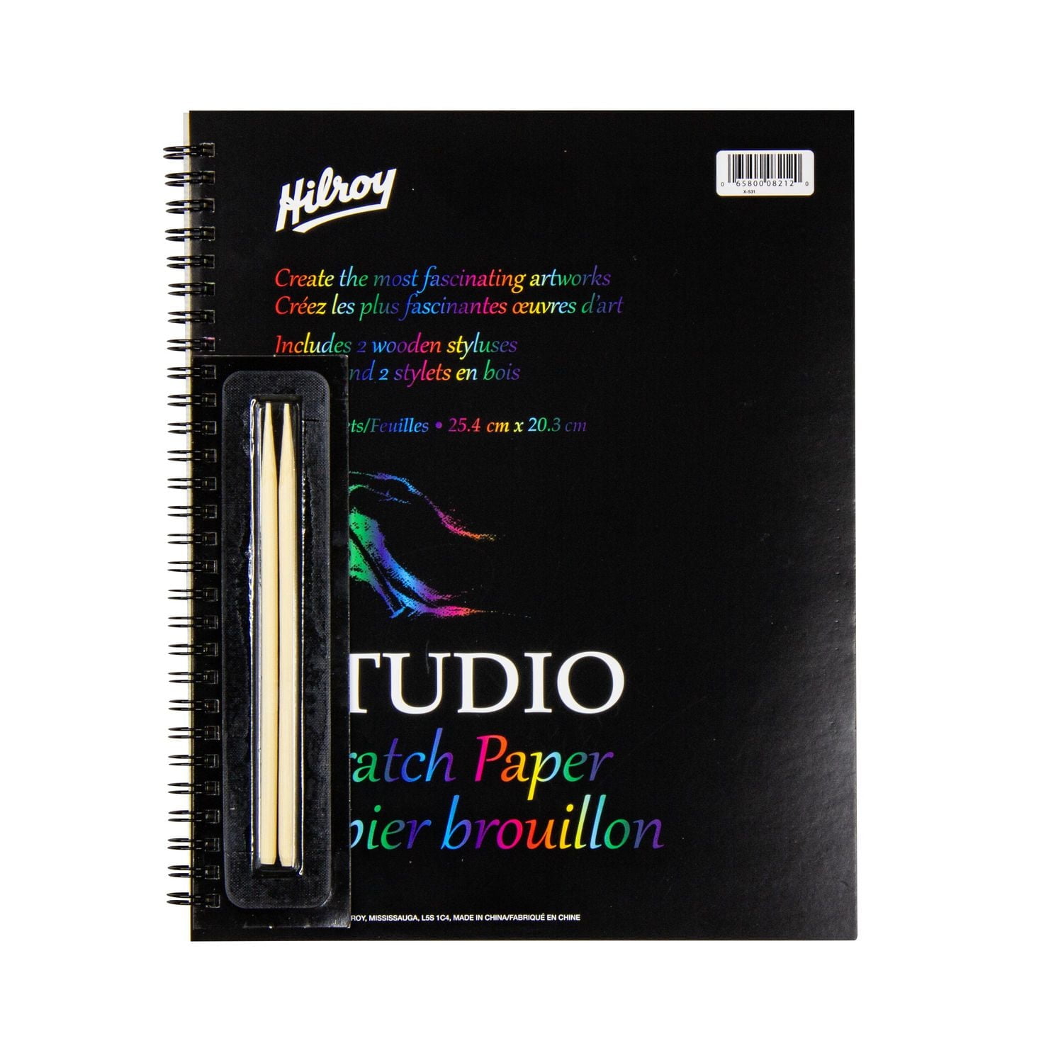 Hilroy Studio Scratch Paper Book, Scratch Paper