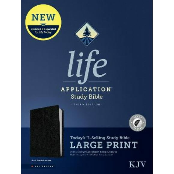 KJV Life Application Study Bible, Third Edition, Large Print