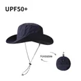 thumbnail image 1 of Sombrero de Pescador Impermeable para Mujer, Protección Solar Anti-UV para Verano, Gorra de Montañismo y Senderismo, Sombrero de Cubo Panamá para Hombre, Sombrero de Exterior, 1 of 3