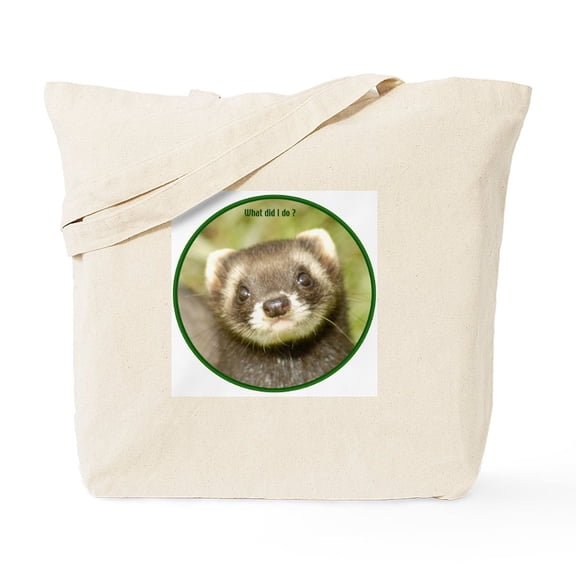 CafePress - Ferret Gifts Tote Bag - Unisex Canvas Tote Bag, Beige, 1-Piece