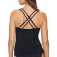thumbnail image 2 of La Blanca Womens Island Goddess Underwire Tankini Top Style-LB0IG89, 2 of 2