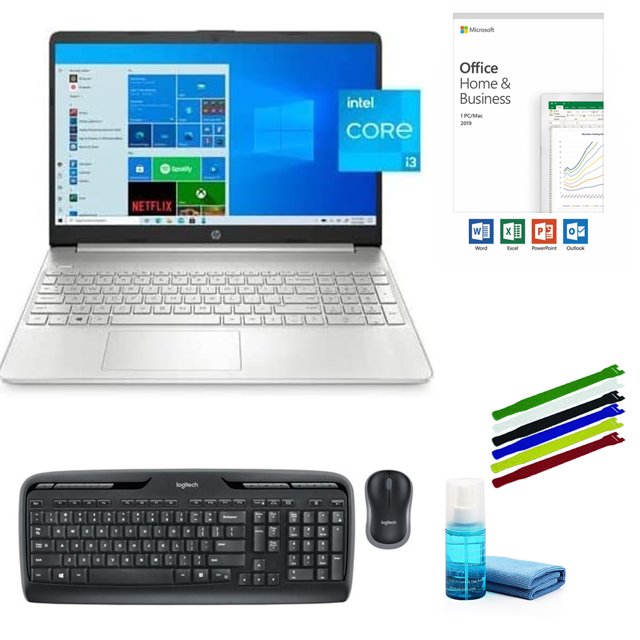 HP 15.6-inch Laptop -(15-DY2091WM) - with LOGITECH MK320 WIRELESS KEYBOARD & MOUSE