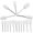 As shown, variant on 25pcs Wool Felt Grinding Heads Polishing Bits Buffing Wheels for Nails Watch Jewelries