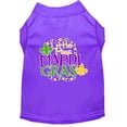 thumbnail image 4 of Mirage Pet Miss Mardi Gras Screen Print Mardi Gras Dog Shirt Blue XXXL, 4 of 11
