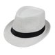 thumbnail image 1 of Sombrero de paja monofilamento Color sólido Sombrero de paja de papel para padres e hijos Sombrilla Sombrero protector solar de verano y otoño Sombrero de paja de playa al aire libre Inglaterra, 1 of 6