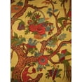 thumbnail image 2 of Tree of Life Tapestry Cotton Wall Hanging or Spread 102" x 70" Twin Mustard Brown, 2 of 2
