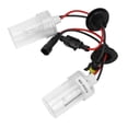 thumbnail image 2 of Bulbs Auto 2Pcs Headlight  Bulb  Lamp 100W 8000K 6800LM H3 Socket Headlamp Accessory, 2 of 8