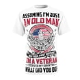thumbnail image 1 of I am A Veteran Unisex AOP Cut & Sew Tee S-5XL, 1 of 7