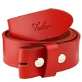thumbnail image 4 of Falari Replacement Genuine Leather Belt Strap Without Buckle Snap on Strap 1.5" Wide 8005, 4 of 6
