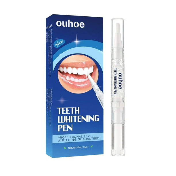 Suero blanqueador dental en pluma, pluma blanqueadora dental, pluma limpiadora que blanquea rápidamente los dientes y preserva la salud bucal, 5 ml