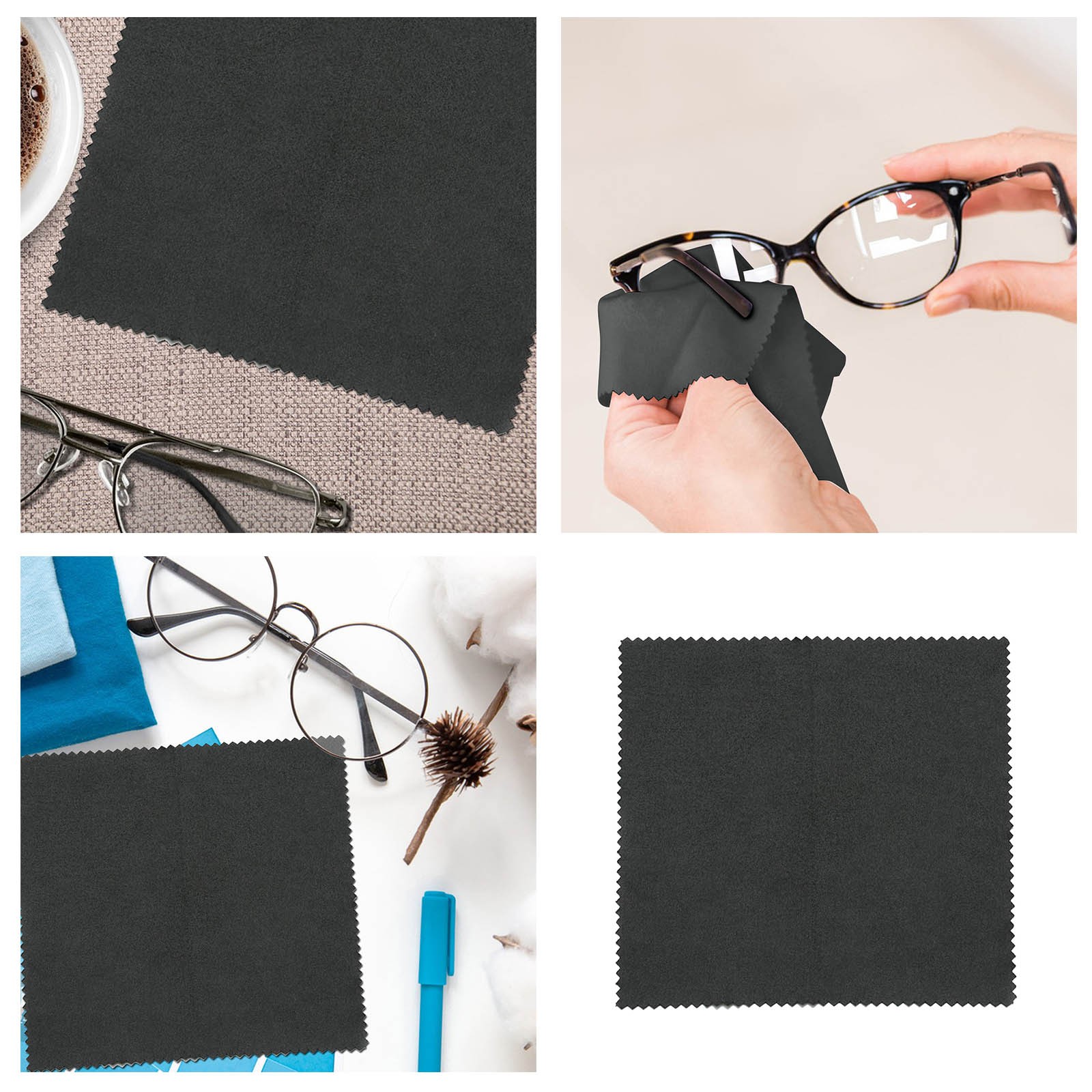 Dssna Sunglasses Cleaning Cloth Microfiber Clean Cloth Wipes Features