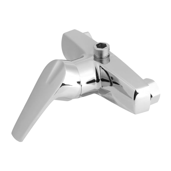 Kitchen Single Lever Handle Zinc Alloy Bathtub Faucet Wall Mounted Bath Shower Mixer Tap, Scratch and proof, Fashion Stylish Design, Less Water Consumption, Easy Installation, Suitable