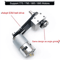 thumbnail image 2 of Mini Table Saw Spindle DIY Woodworking Cutting Spindle Bearing Seat for Table Saw Home Saw Bearing Block 895 Motor D, 2 of 6