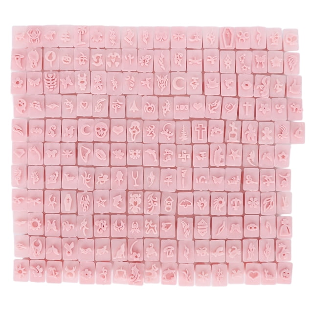 3D Nail Art Stamping, Different Patterns Beautiful Easily Create Nail Art Stamper DIY Manicure Exquisite For Nail Salon