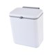 thumbnail image 5 of Cubo de basura colgante para cocina, cesto para residuos de cocina, cubo de basura Blanco, 5 of 9