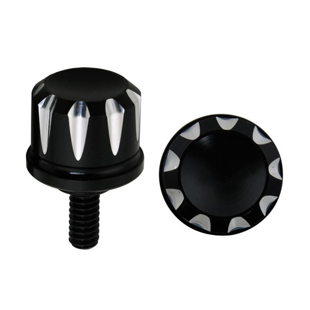 Miulika 2x CNC Aluminum Seat Screw Bolt with Nut Kit for