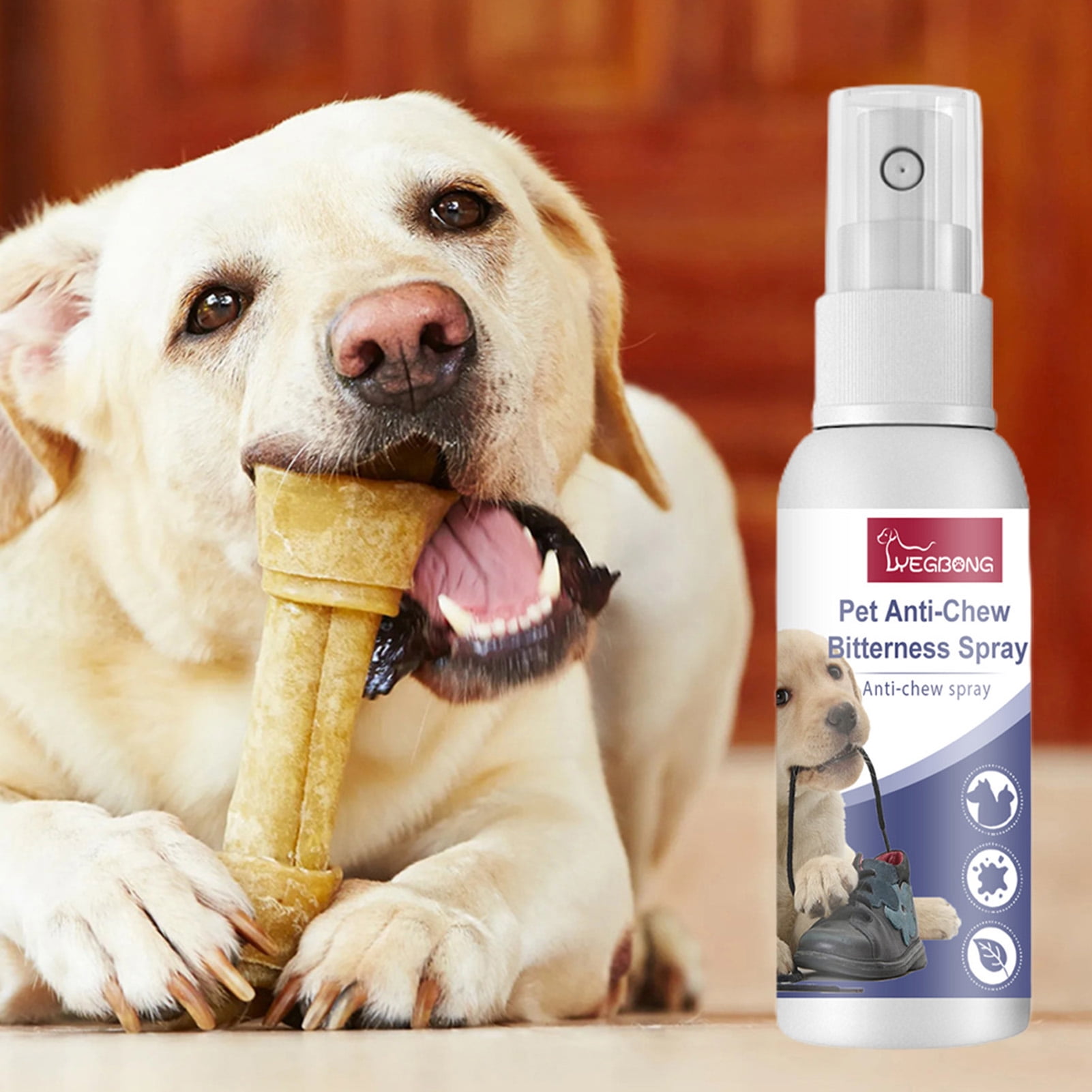 5Pack No Chew Spray for Dogs, Bitter Apple Spray for Dogs to Stop Chewing All Natural and Non