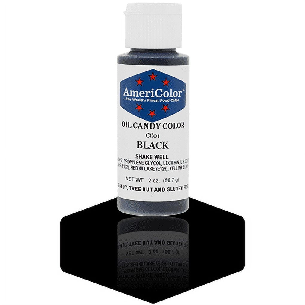 AmeriColor Gluten-Free Oil Candy Liquid Food Coloring Single Pack 2 oz Bottle