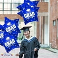 thumbnail image 3 of PMU Grad Congrats Star 18in Mylar Balloon Blue Pkg/1, 3 of 7