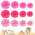 thumbnail image 1 of SHOWERORO 12Ud Bolas De Flores De Para Fácil Y En Eventos Y Reuniones, 1 of 6