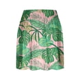 thumbnail image 5 of Moxiu Athletic Skirts for Women with Shorts Pockets Workout Tennis Running Golf Skorts Skirts Hawaiian Floral Graphic Skort 2025 Green,XXL, 5 of 5