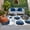 Blue, variant on Navy Blue Marble Outdoor Rug 4x6 Ft, Non Slip Washable Area Rug, Gold White Geometric Hexagon Modern Patio Rugs Carpet Runner, Large Floor Mat for Indoor/Outdoor Deck Porch Camping