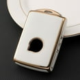 thumbnail image 1 of SPRING TPU Car Remote Key Fob Case Cover For Volvo S60 S90 V90 XC40 XC60 XC90 Key Protective Shell Premium Appearance White, 1 of 9