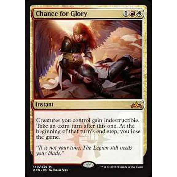 MtG Guilds of Ravnica Mythic Rare Chance for Glory (Foil) #159