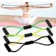 thumbnail image 1 of 3pcs resistance bands, yoga pilates squat, muscle training gym expander resistance training bands, sliding disc, lumbar disc, massager, 1 of 4