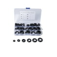 thumbnail image 1 of Unatoiry 58PCS Double-Sided O-Ring Washer Wire for Protection Cover Gasket Conductor Gasket M, 1 of 6