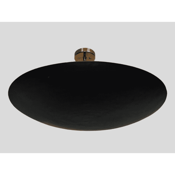 Mid Century Handmade Ceiling Matte Black Flush Mount Pendant Light Fixture Pendant 6 Light, Chandelier Light