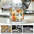 thumbnail image 6 of Yayeee Ashtray with Lid for Cigarette Smokeless Stainless Steel Home Ash Holder, Cartoon Plants, 6 of 7
